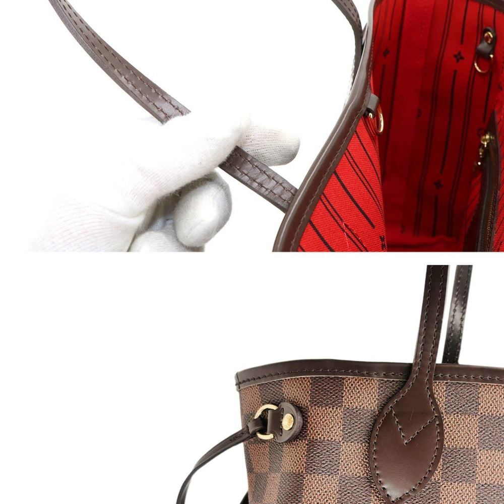 Louis Vuitton Damier Neverfull PM Ebene N51109 Brown - Picture 8 of 8